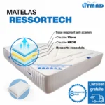 Matelas à Ressorts et Mémoire de Forme